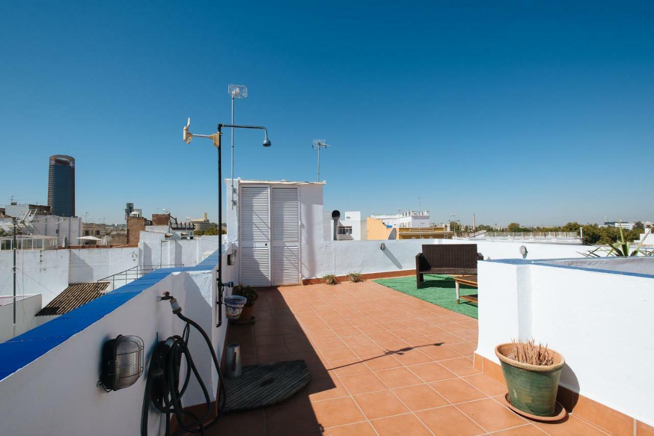 Cozy Attic With Terrace- 1Bd 1Bth- San Vicente Lägenhet Sevilla Exteriör bild