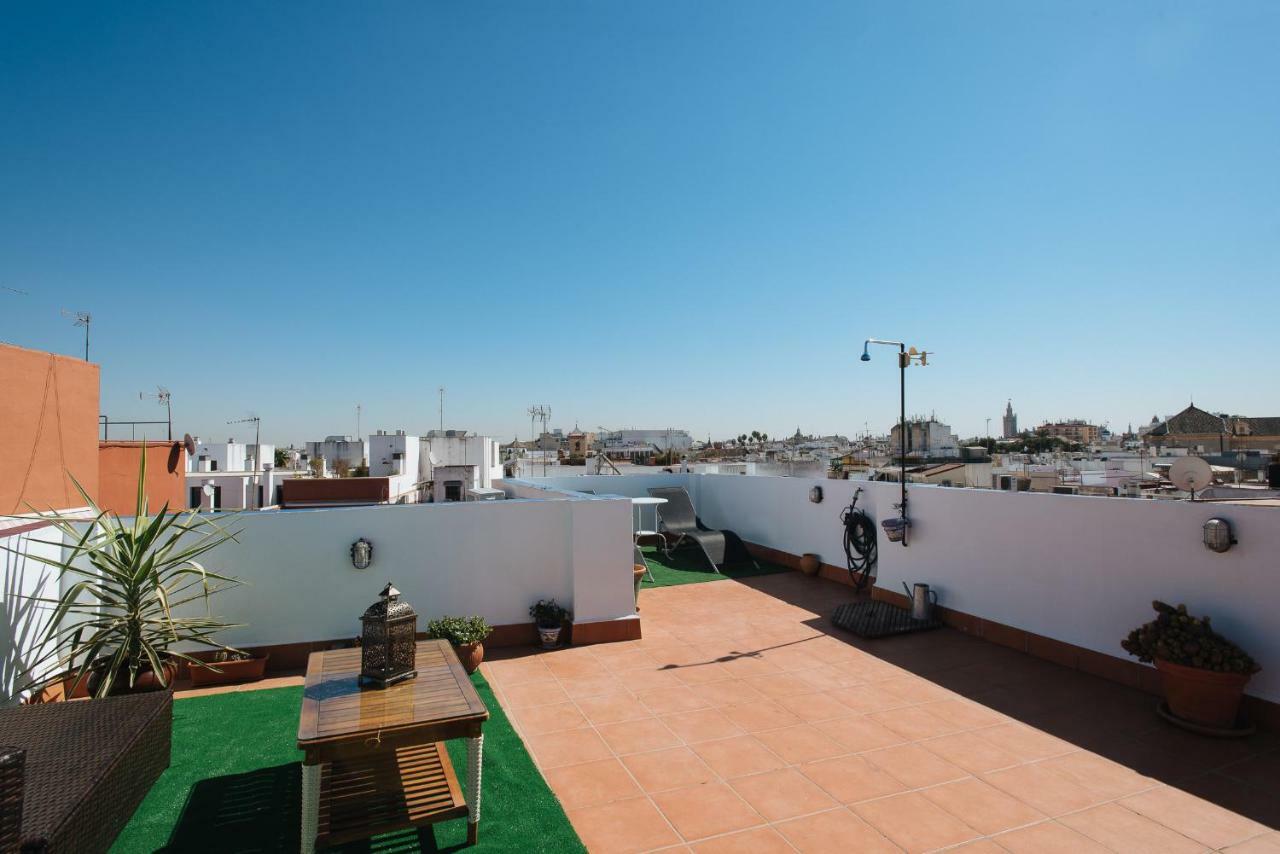 Cozy Attic With Terrace- 1Bd 1Bth- San Vicente Lägenhet Sevilla Exteriör bild