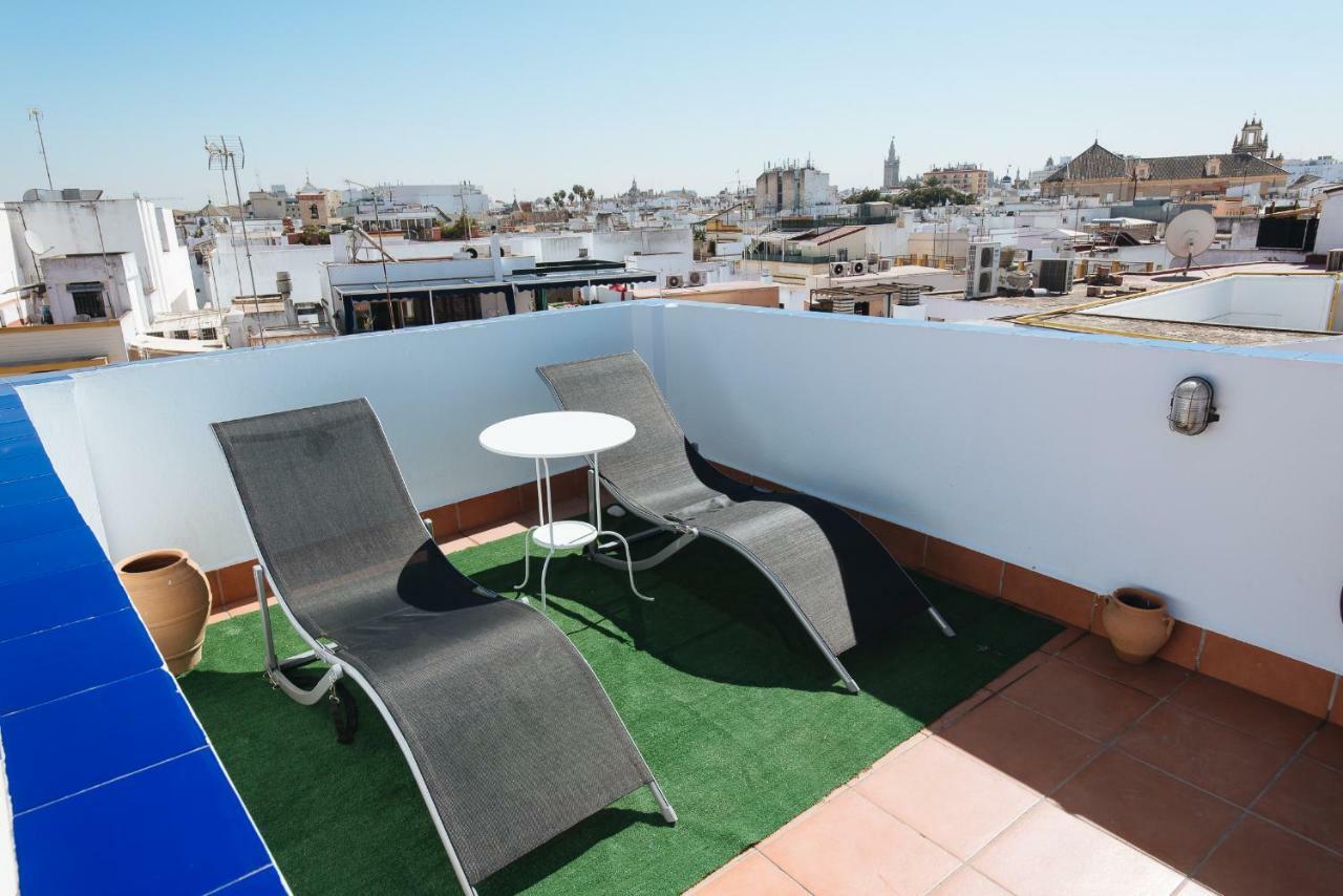 Cozy Attic With Terrace- 1Bd 1Bth- San Vicente Lägenhet Sevilla Exteriör bild