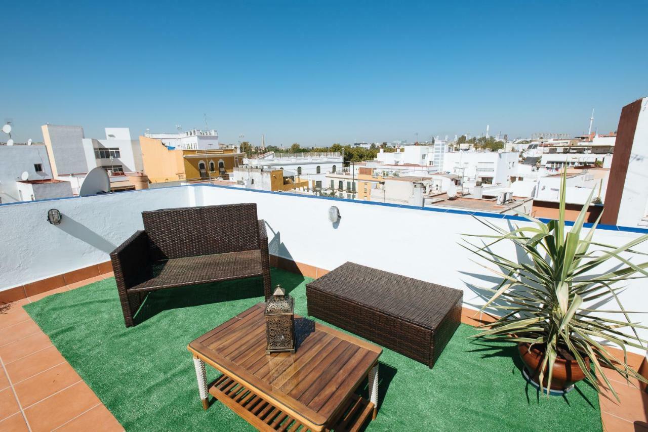 Cozy Attic With Terrace- 1Bd 1Bth- San Vicente Lägenhet Sevilla Exteriör bild