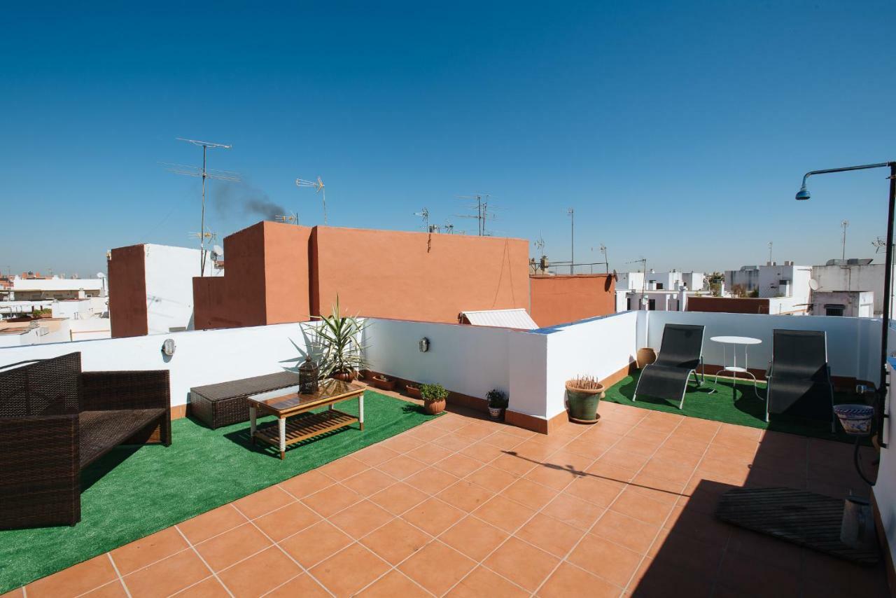 Cozy Attic With Terrace- 1Bd 1Bth- San Vicente Lägenhet Sevilla Exteriör bild